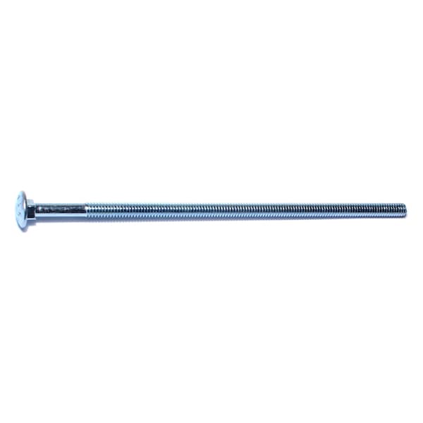Midwest Fastener Carriage Bolt, Square Neck, 20 (Coarse), 7 in L, Steel, Zinc Plated, 100 PK 01067 - main